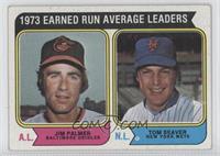 League Leaders - Jim Palmer, Tom Seaver [Noted]