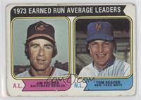 League Leaders - Jim Palmer, Tom Seaver [Poor to Fair]