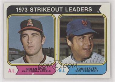 1974 Topps - [Base] #207 - League Leaders - Nolan Ryan, Tom Seaver