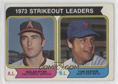 1974 Topps - [Base] #207 - League Leaders - Nolan Ryan, Tom Seaver