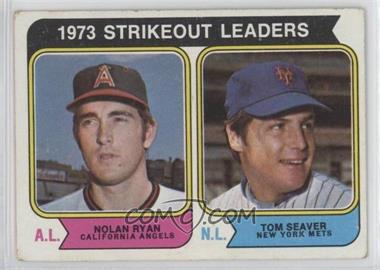 1974 Topps - [Base] #207 - League Leaders - Nolan Ryan, Tom Seaver
