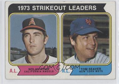 1974 Topps - [Base] #207 - League Leaders - Nolan Ryan, Tom Seaver