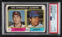 League Leaders - Nolan Ryan, Tom Seaver [PSA 6 EX‑MT]