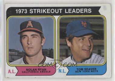 1974 Topps - [Base] #207 - League Leaders - Nolan Ryan, Tom Seaver