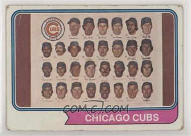 1974 Topps - [Base] #211 - Chicago Cubs Team [Good to VG‑EX]