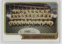 San Diego Padres Team (San Diego) [Good to VG‑EX]
