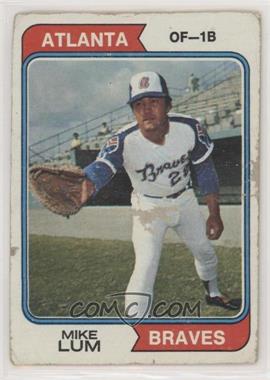 1974 Topps - [Base] #227 - Mike Lum [Poor to Fair]