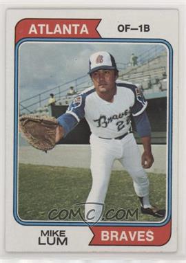 1974 Topps - [Base] #227 - Mike Lum [Good to VG‑EX]