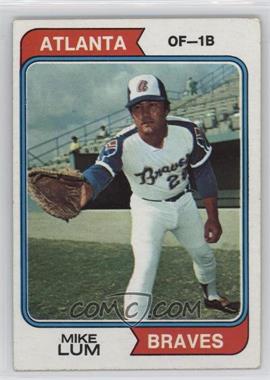 1974 Topps - [Base] #227 - Mike Lum