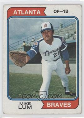1974 Topps - [Base] #227 - Mike Lum [Poor to Fair]