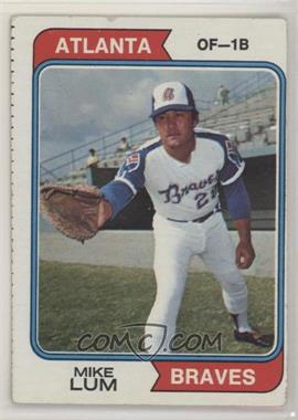 1974 Topps - [Base] #227 - Mike Lum [Good to VG‑EX]