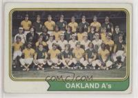 Oakland Athletics Team [Poor to Fair]