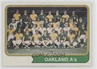 Oakland Athletics Team [Good to VG‑EX]