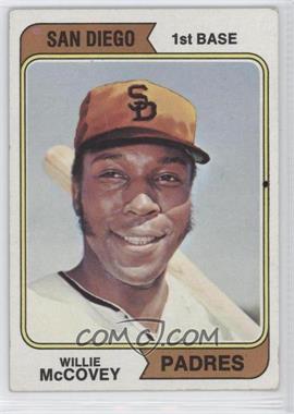 1974 Topps - [Base] #250.1 - Willie McCovey (San Diego)