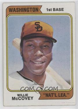 1974 Topps - [Base] #250.2 - Willie McCovey (Washington)