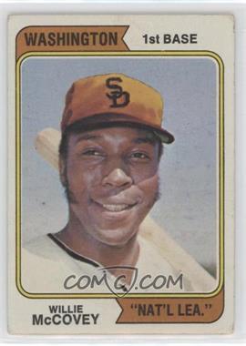 1974 Topps - [Base] #250.2 - Willie McCovey (Washington)