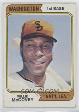 1974 Topps - [Base] #250.2 - Willie McCovey (Washington)