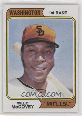 1974 Topps - [Base] #250.2 - Willie McCovey (Washington)