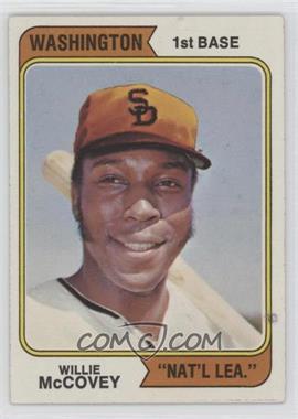 1974 Topps - [Base] #250.2 - Willie McCovey (Washington)