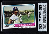 Ron Santo [CAS Certified Sealed]