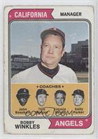 Angels Coaches (Bobby Winkles, John Roseboro, Tom Morgan, Jimmie Reese, Salty P…