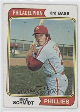 1974 Topps - [Base] #283 - Mike Schmidt [Good to VG‑EX]