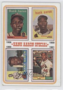 1974 Topps - [Base] #3 - Hank Aaron Special (1958,1959,1960,1961)