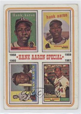 1974 Topps - [Base] #3 - Hank Aaron Special (1958,1959,1960,1961)