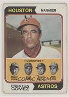 Astros Coaches (Preston Gomez, Roger Craig, Hub Kittle, Grady Hatton, Bob Lilli…