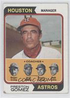 Astros Coaches (Preston Gomez, Roger Craig, Hub Kittle, Grady Hatton, Bob Lilli…