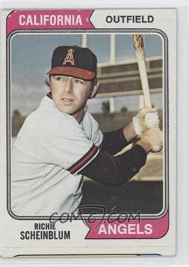 1974 Topps - [Base] #323 - Richie Scheinblum