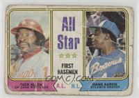 All Star First Basemen - Dick Allen, Hank Aaron [COMC RCR Poor]