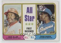 All Star First Basemen - Dick Allen, Hank Aaron