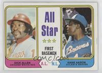 All Star First Basemen - Dick Allen, Hank Aaron