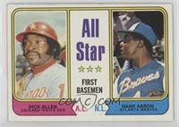 All Star First Basemen - Dick Allen, Hank Aaron