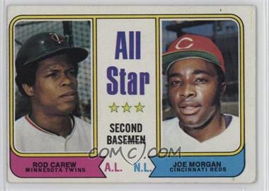 1974 Topps - [Base] #333 - All Star Second Basemen - Rod Carew, Joe Morgan