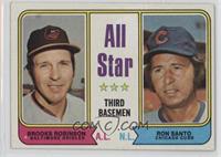 All Star Third Basemen - Brooks Robinson, Ron Santo