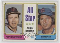 All Star Third Basemen - Brooks Robinson, Ron Santo