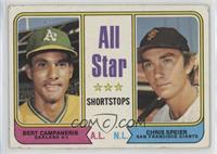 All Star Shortstops - Bert Campaneris, Chris Speier