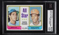 All Star Center Fielders - Amos Otis, Cesar Cedeno [KSA 9.5 NGM]