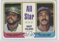 All Star Right Fielders - Reggie Jackson, Billy Williams [Good to VG&…