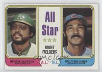 All Star Right Fielders - Reggie Jackson, Billy Williams