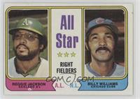 All Star Right Fielders - Reggie Jackson, Billy Williams [Good to VG&…