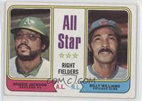 All Star Right Fielders - Reggie Jackson, Billy Williams [Good to VG&…