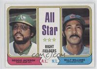 All Star Right Fielders - Reggie Jackson, Billy Williams