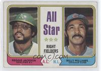 All Star Right Fielders - Reggie Jackson, Billy Williams