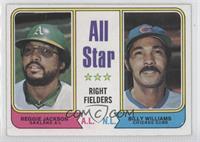All Star Right Fielders - Reggie Jackson, Billy Williams [Noted]
