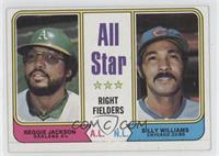 All Star Right Fielders - Reggie Jackson, Billy Williams