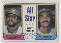 All Star Right Fielders - Reggie Jackson, Billy Williams [Poor to Fai…