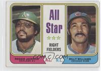 All Star Right Fielders - Reggie Jackson, Billy Williams
